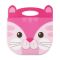 Caiet desen portabil Ooly, Pisica roz