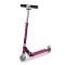 Trotineta pliabila cu 2 roti si lumini LED, Micro, Sprite, Purple Stripe