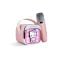 Set karaoke cu boxa, microfon wireless si lumini LED, OTL, Hello Kitty PopSing
