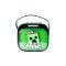 Set karaoke cu boxa si microfon wireless si lumini LED, OTL, Minecraft PopSing