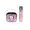Set karaoke cu boxa, microfon wireless si lumini LED, OTL, Hello Kitty PopSing