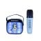 Set karaoke cu boxa si microfon wireless si lumini LED, OTL, Bluey
