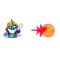 Figurina surpriza cu accesoriu, Piratix, Shark Treasure