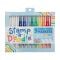 Carioci duble cu stampile Ooly stamp-a-doodle, 12 buc