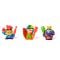 Set 4 figurine, Piratix, Golden Treasure