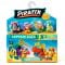 Set 4 figurine, Piratix, Golden Treasure, Captain Hat Trick