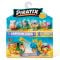 Set 4 figurine, Piratix, Golden Treasure, Captain Tina Thunder