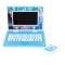 Laptop educational Lexibook, Disney Frozen, 180 de activitati