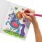 Carioci lavabile duble cu stampile Ooly stampables, 18 buc