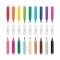 Carioci lavabile duble cu stampile Ooly stampables, 18 buc