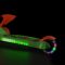 Trotineta cu roti luminoase Flying Dragon, Action One, Verde