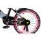 Bicicleta copii 4-6 ani, cu roti ajutatoare, Action One Cameleon, 14 inch, Roz
