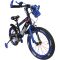 Bicicleta copii 5-7 ani, cu roti ajutatoare, Action One Genesis, 16 inch, Albastru