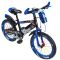 Bicicleta copii 5-7 ani, cu roti ajutatoare, Action One Genesis, 16 inch, Albastru