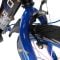 Bicicleta copii 5-7 ani, cu roti ajutatoare, Action One Genesis, 16 inch, Albastru