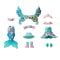 Set de joaca cu papusa Kookyloos, Fairytale Mix&Match, Pearl