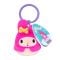 Breloc de plus, Squishmallows, Hello Kitty, 9 cm