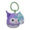 Breloc de plus, Squishmallows, Hello Kitty, 9 cm