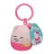 Breloc de plus, Squishmallows, Hello Kitty, 9 cm