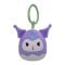 Breloc de plus, Squishmallows, Hello Kitty, 9 cm