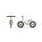 Bicicleta fara pedale, Chillafish, Charlie Sport, Verde