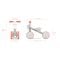 Bicicleta fara pedale, Chillafish, Quadi Racer, Pink