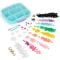 Set de creat 13 elemente decorative flexibile, LinXo, Creator Set, 650 piese