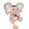Jucarie de plus interactiva Puffy Friends, Tino Boo Elefantel, Bej
