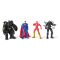 Set 4 figurine, Dc Universe, Metal Force, 5 cm, 6072651