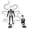 Set 2 figurine, Dc Universe, Metal Force, Brainiac Vs Batman, 6072737