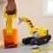 Set de joaca buldozer cu figurina, Paw Patrol, Ultimate Tool Bulldozer, Rubble, 6073297