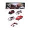 Set 5 masinute metalice, Majorette, Toyota Racing
