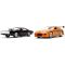 Set 2 vehicule metalice, Jada, Fast And Furious, Dodge Charger si Toyota Supra, 1:32