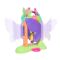 Set de joaca, Gabbys Dollhouse Fairylandia, Fairy Magic Reveal, 6075629