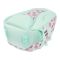 Ghiozdan cu 4 compartimente, St Majewski, St Right, Pusheen, Verde-Roz