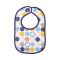 Set 7 bavete, Lorelli, bumbac si peva, 30 x 19 cm, inchidere cu banda velcro