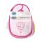 Set 7 bavete, Lorelli, bumbac si peva, 30 x 19 cm, inchidere cu banda velcro