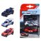 Set 3 masinute din metal, Majorette, Dacia Duster, 1:64