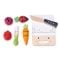 Set legume de feliat din lemn, Tender Leaf Toys, 16 piese