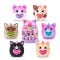 Jucarie de plus surpriza, Rainbocorns, Eggzania Kitty Mania, 40 surprize