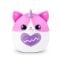 Jucarie de plus surpriza, Rainbocorns, Eggzania Kitty Mania, 40 surprize