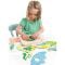 Puzzle educativ din lemn Tender Leaf Toys, Butterfly Life, 4 in 1