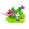 Set de joaca cu figurine, Gabbys Dollhouse, Garden Story, 12 piese, 6074117