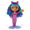 Papusa sirena, Gabbys Dollhouse, Sing and Shine Mermaid Gabby, 6074338