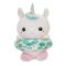 Jucarie de plus, Luna Toys, Squishcuties, Unicorn, 21 cm