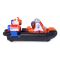 Set de joaca vehicul si figurine, Paw Patrol, Search and Rescue Hovercraft, Zuma, 20155161