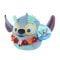 Jucarie de plus, Squishmallows, Disney Stitch cu ochelari in forma de ananas, 20 cm