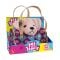 Jucarie de plus in geanta, Luna Toys, Take Me Home, Catelus, Cream, 20 cm