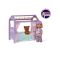 Set de joaca papusa cu patut si ursulet, Evi Love, Teddy Bed