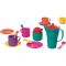 Set de ceai din plastic, Luna Toys, 17 piese
